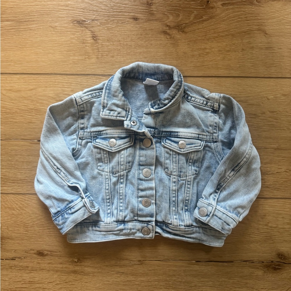 H&M Kids Light Wash Denim Jacket